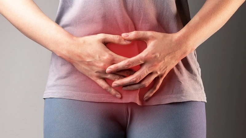 kidney stone pain in clitorus