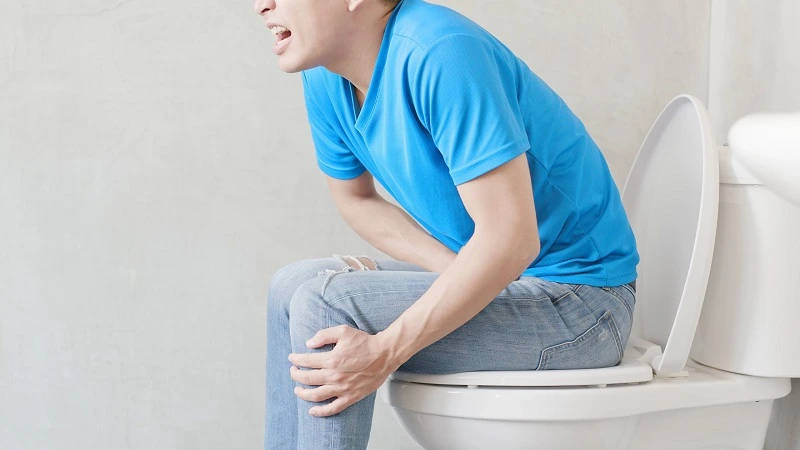 can constipation cause a fever