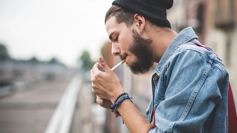 does nicotine show up on drug test for probation